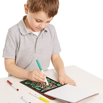 Melissa & Doug Color by Numbers & Magic Velvet 3-Pack