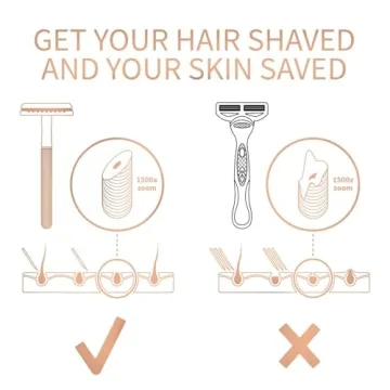 Bambaw Double Edge Safety Razor - Sustainable Rose Gold Women's Razor