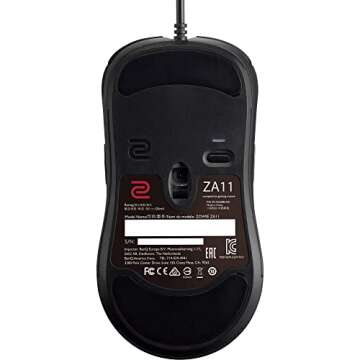 BenQ ZOWIE ZA11 Ambidextrous Gaming Mouse for Esports (Large)