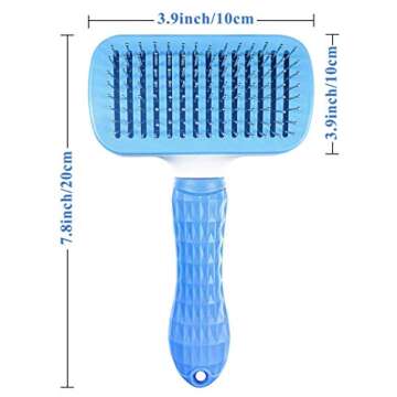 Sweet Taro Pet Grooming Brush - Ideal for Reducing Shedding