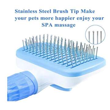 Sweet Taro Pet Grooming Brush - Ideal for Reducing Shedding