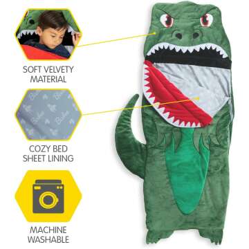 Bixbee Kids Sleeping Bag - Soft & Portable for Kids