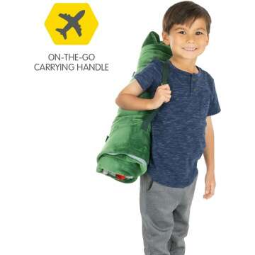 Bixbee Kids Sleeping Bag - Soft & Portable for Kids