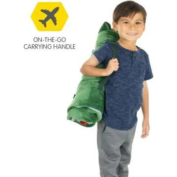 Bixbee Kids Sleeping Bag - Soft & Portable for Kids