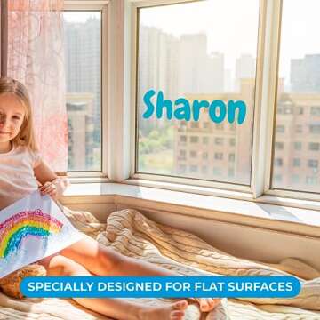 crypto Multiple Font Custom Name Nursery Wall Decal - Mural Wall Decal Sticker for Home Children's Bedroom, Car and Laptop (OP004)