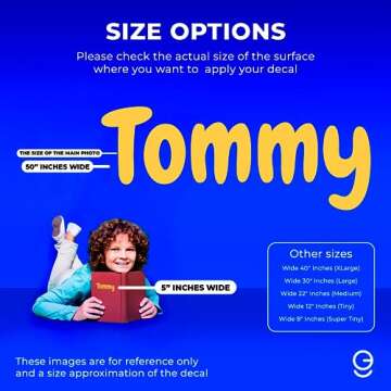 crypto Multiple Font Custom Name Nursery Wall Decal - Mural Wall Decal Sticker for Home Children's Bedroom, Car and Laptop (OP004)