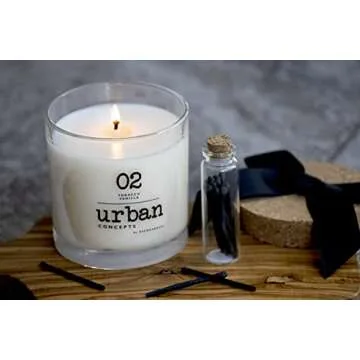 Urban Concepts Highly Scented Soy Candle for Cozy Homes