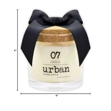 Urban Concepts Highly Scented Soy Candle for Cozy Homes