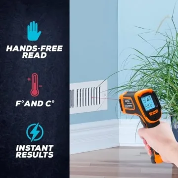 KIZEN Infrared Thermometer Gun for Home and Cooking