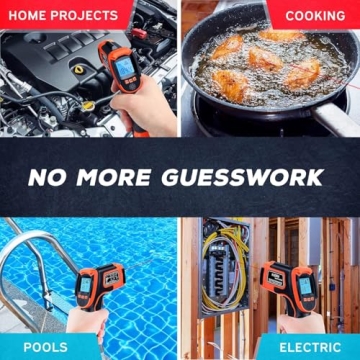 KIZEN Infrared Thermometer Gun for Home and Cooking