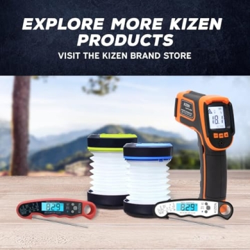 KIZEN Infrared Thermometer Gun for Home and Cooking