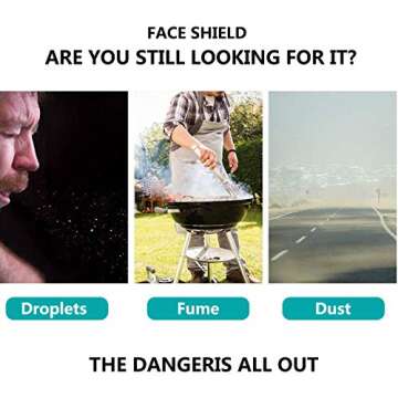 salipt Face Shields Set for Ultimate Protection