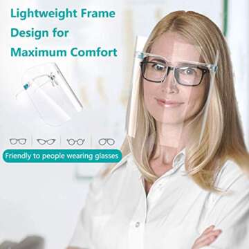 salipt Face Shields Set for Ultimate Protection