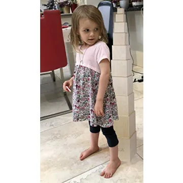 TOWO Sturdy Wooden Stacking Boxes for Creative Learning