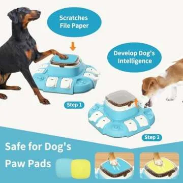 Engaging 3 in 1 Dog Puzzle Toy for Mental Stimulation