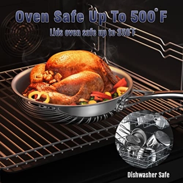 Cooks Standard Multi-Ply Frying Pan Stainless Steel 10 Inch