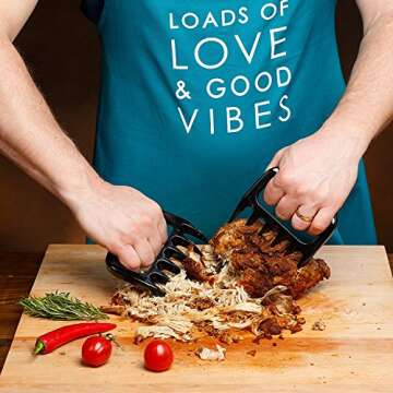 Pulled Pork Shredder Claws for Effortless Meat Shredding