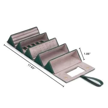 Brouk & Co Leah Jewelry Case - Stylish Travel Organizer