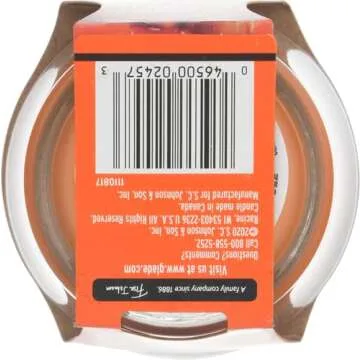 Glade Pumpkin Spice Things Up Candle 3.4 Oz - Fall Fragrance