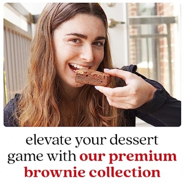 David's Cookies Assorted Brownies Gift Tin, 20 Slices