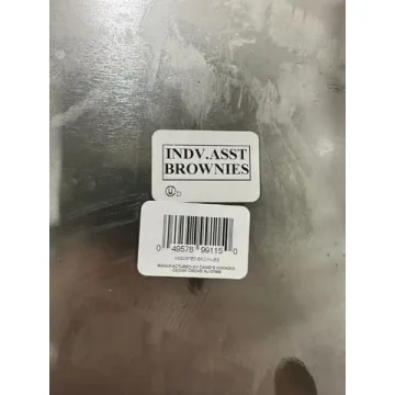 David's Cookies Assorted Brownies Gift Tin, 20 Slices