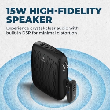 WinBridge 15W Wireless Voice Amplifier with Mic