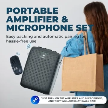 WinBridge 15W Wireless Voice Amplifier with Mic