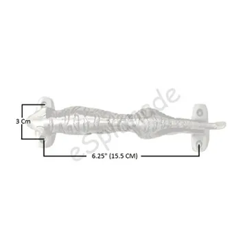 eSplanade - 7.5" Jaguar/Tiger - Brass Door Handle | Home Decor | Door Decor | Door Pull | Door Accessories | Door Handle Set of 2