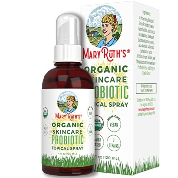Organic Probiotic Spray for Skin & Gut Health - Vegan, Non-GMO