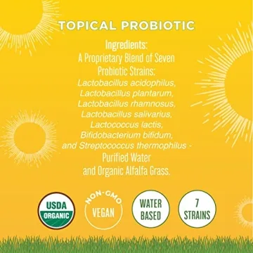 Organic Probiotic Spray for Skin & Gut Health - Vegan, Non-GMO
