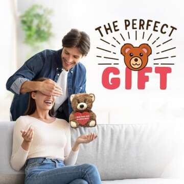 I Miss Your Face Plush Gift Teddy Bear - Funny & Cute