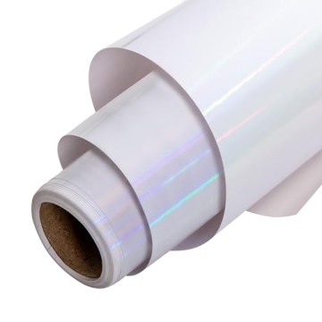 Homeral Metallic Wrapping Paper Roll - 81.8sq.ft. White - For Weddings, Birthdays, and More
