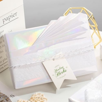 Homeral Metallic Wrapping Paper Roll - 81.8sq.ft. White for All Occasions