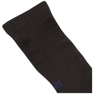 Bloch Women's BlochSox Ballet Flat, Black Knit, Large