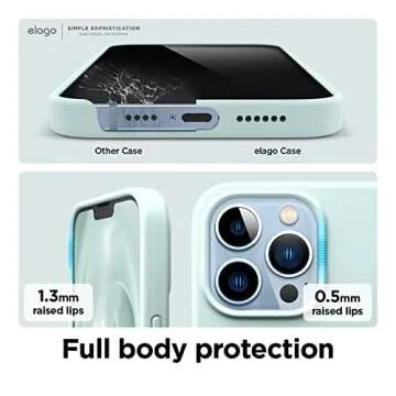 Elago Liquid Silicone Case for iPhone 13 Pro Max - Mint Green