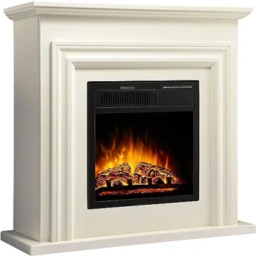 Elegant Antarctic Star 36" Electric Fireplace with Adjustable Flame