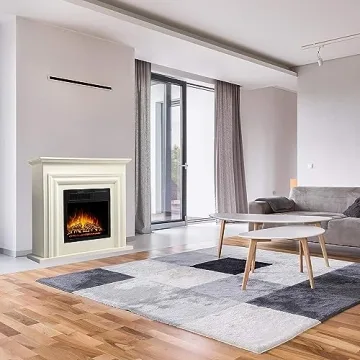 Elegant Antarctic Star 36" Electric Fireplace