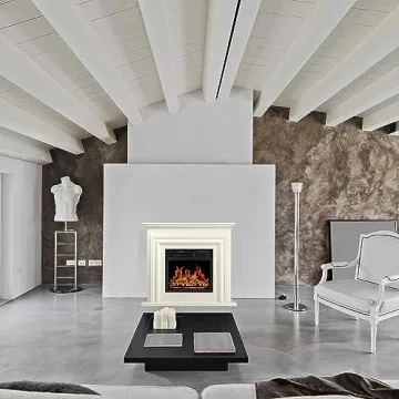 Elegant Antarctic Star 36" Electric Fireplace