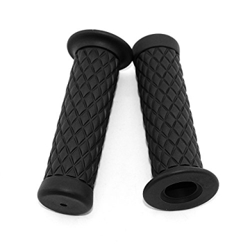 Surpassme Motorcycle Grips Non Slip Rubber Bar End Thruster Grip for Motorcycles and ATVs