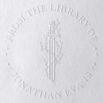 HJX Book Embosser - Custom Personalized For Book Lovers