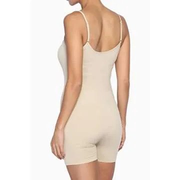 TheMogan Seamless Bodysuit for Women - Comfortable Fit