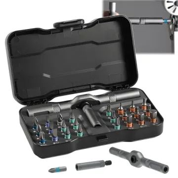 2025 New 24-in-1 Multi-Bit Magnetic Screwdriver Set - Ergonomic Design