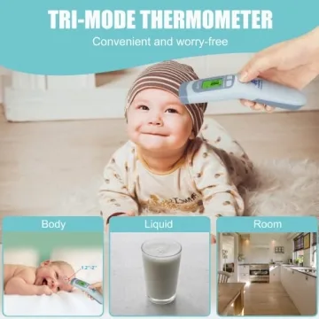 Amplim Non-Contact Forehead Thermometer for Accurate Readings