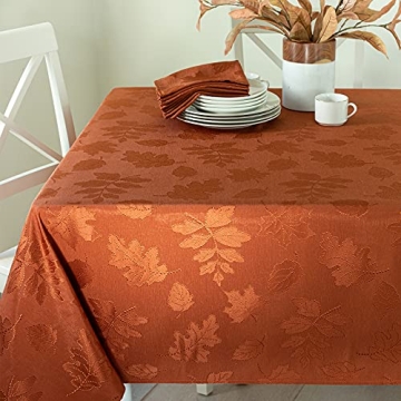 Harvest Legacy Damask Tablecloth - 60" x 84"