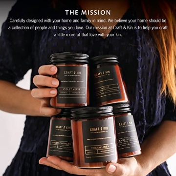 Premium Wood Candle | Natural Soy & Long Lasting Aroma