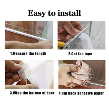 Durable Silicone Weather Stripping Seal for Doors and Windows