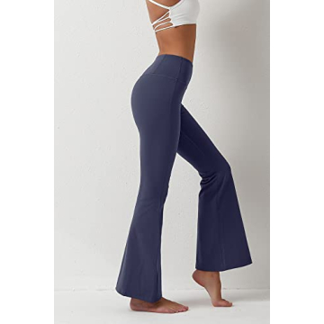 Stylish QINSEN Flare Leggings for Women - Comfort & Fit