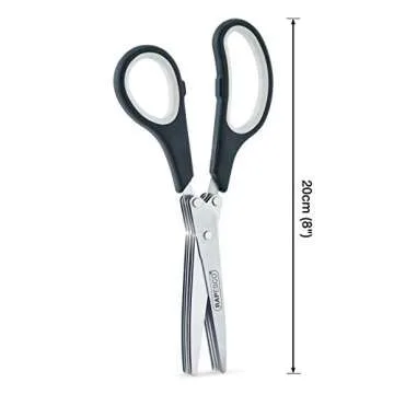Rapesco 1599 Multi-Purpose Herb Scissors & Shredder