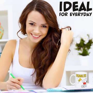 Snoopy Mug & Socks Gift Set for Women and Teens
