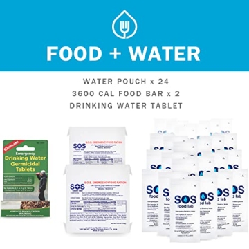 EVERLIT 72 Hour Family Emergency Survival Kit